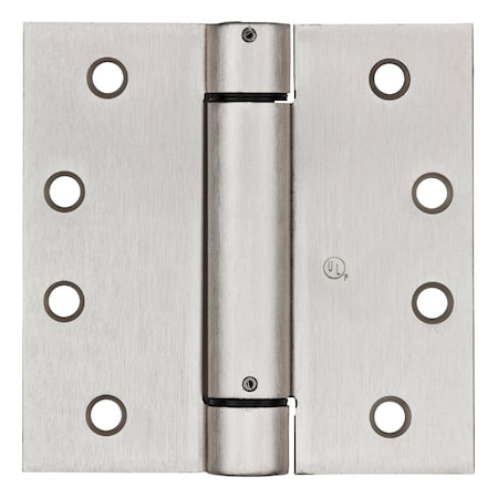 National Hardware 4 in. L Satin Nickel Spring Hinge 1 pk N350-801